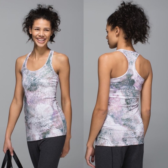 Lululemon Cool Racerback Tank Sugar Crush Size 12 - Picture 5 of 7